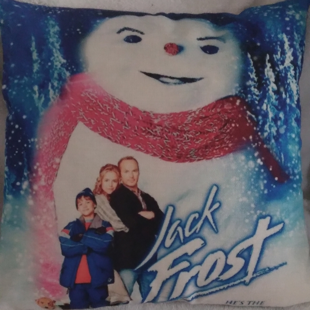 Jack Frost pillow